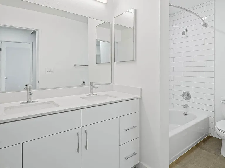Bathroom with Double Vanity