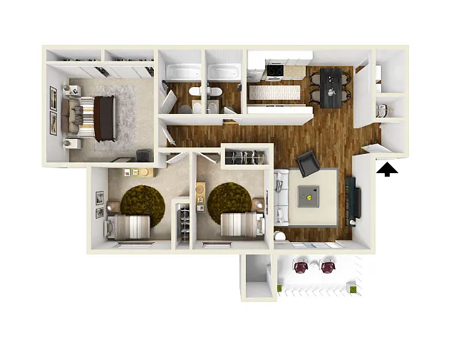 Floor plan 3X2