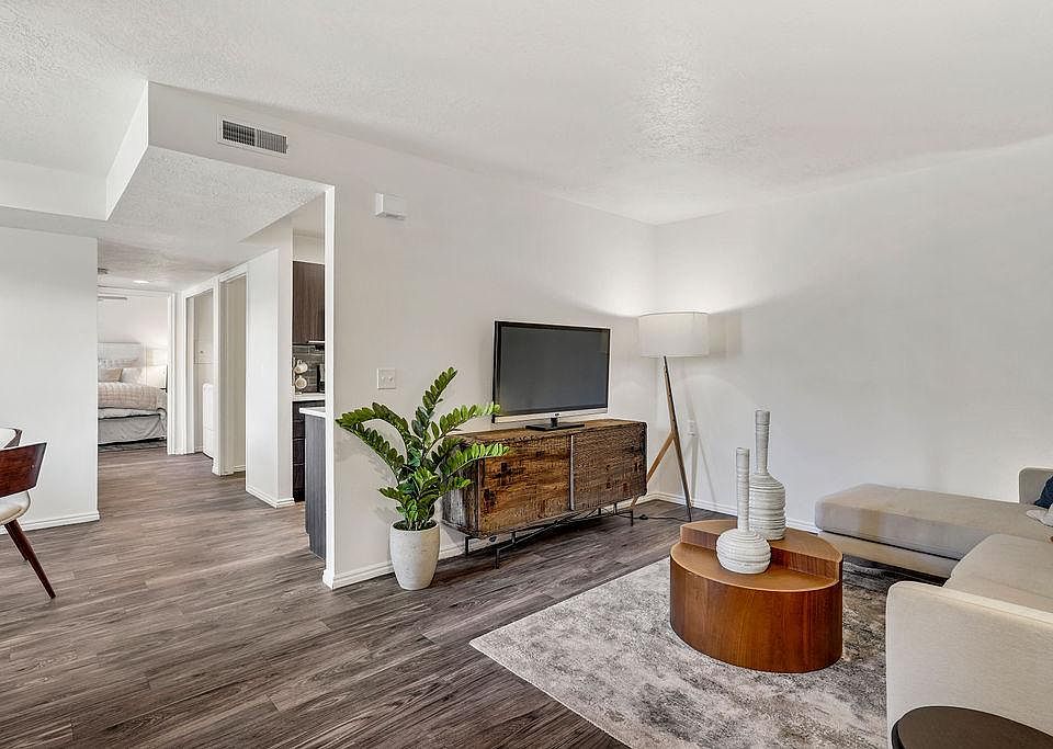 Renovated Living Room and Hallway