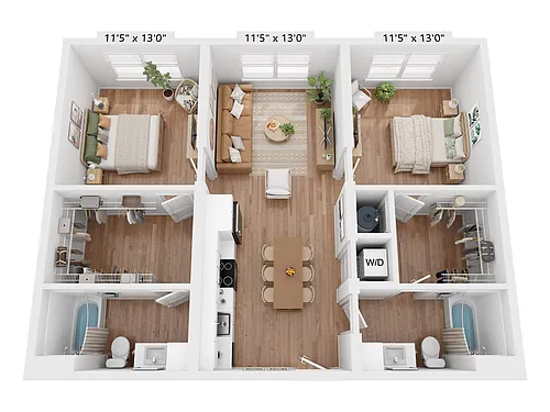 Floor plan B1