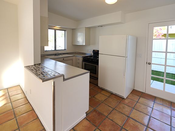 Kitchen and patio door