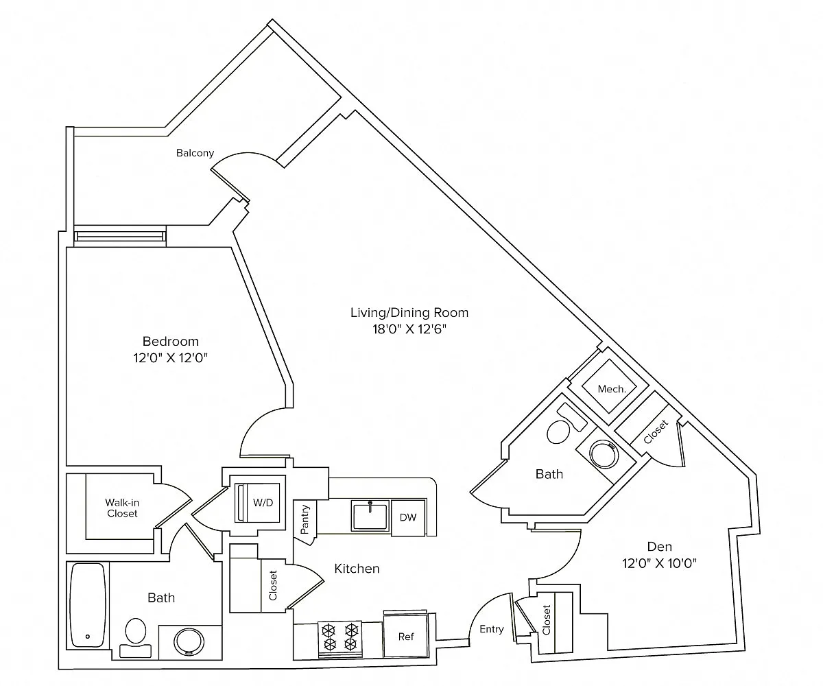 Floor plan A6D
