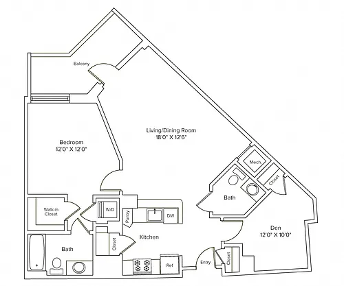 Floor plan A6D