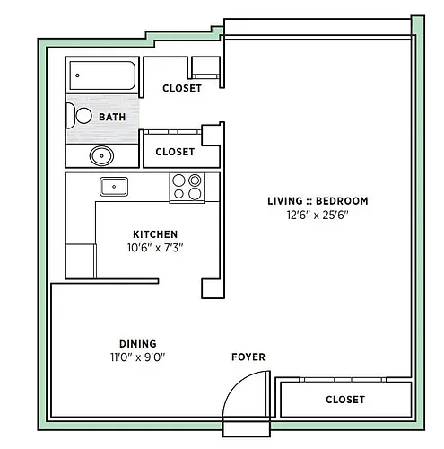 Floor plan ST-E