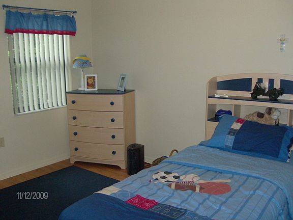 Two closets in each bedroom