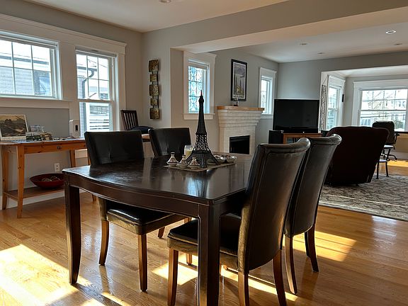 Living room, dining area