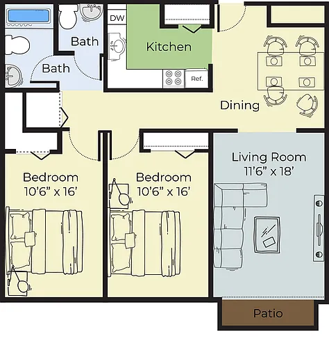 Floor plan The Auburn