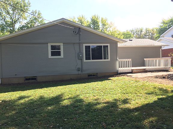 Large fenced in back yard