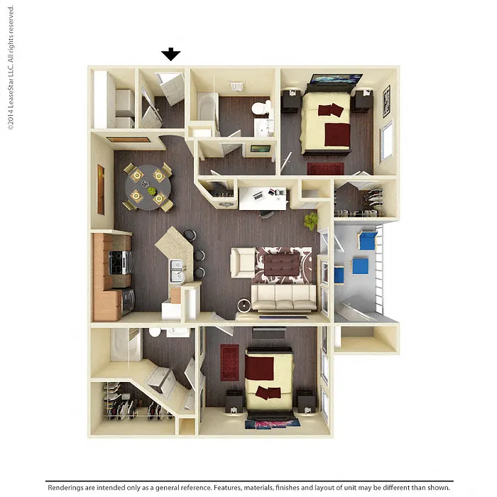 Floor plan Mesquite