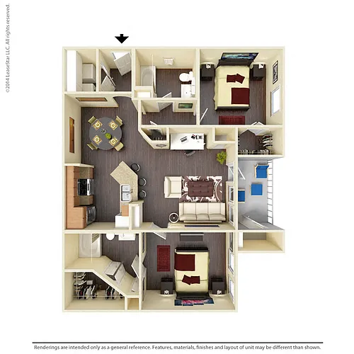 Floor plan Mesquite