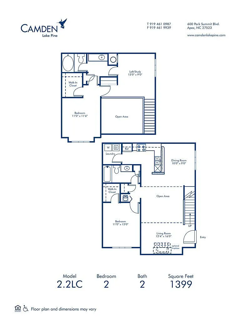 Floor plan 2.2LC