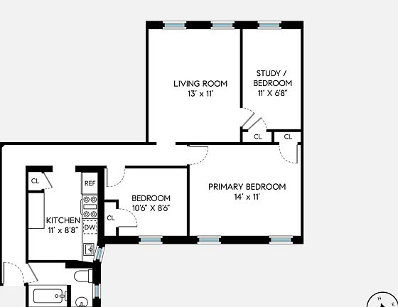 2nd image of 509 W 122nd St APT 28