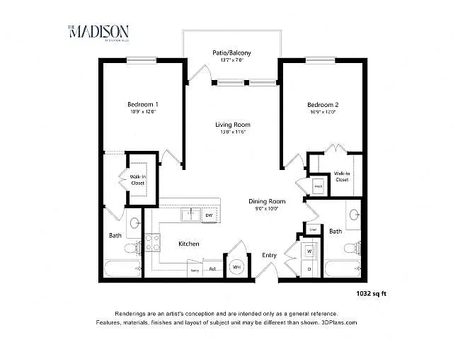 Floor plan B3