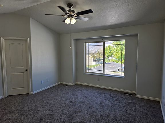 Large Master bedroom and bathroom with walk in closet