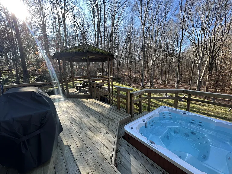 Backyard deck/gazebo/hot tub