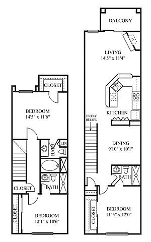 Floor plan Palermo