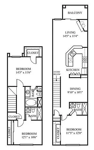 Floor plan Palermo