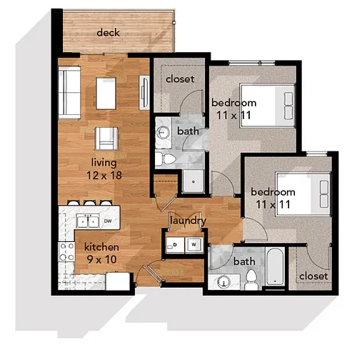 Floor plan Pinehurst