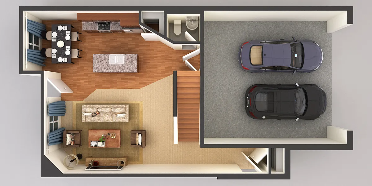 Floor plan 3 Bedroom