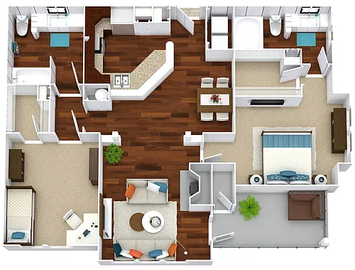 Floor plan The Lexington