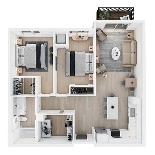 Floor plan Thatch