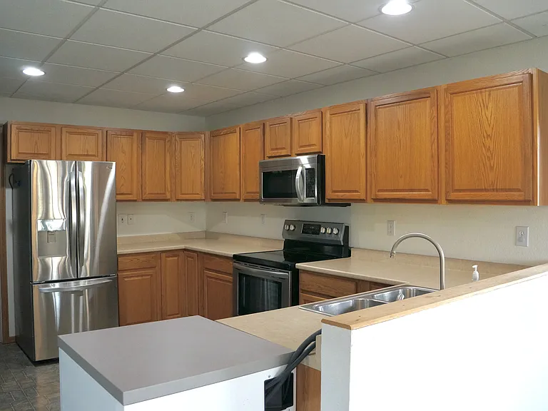 Lower level kitchen