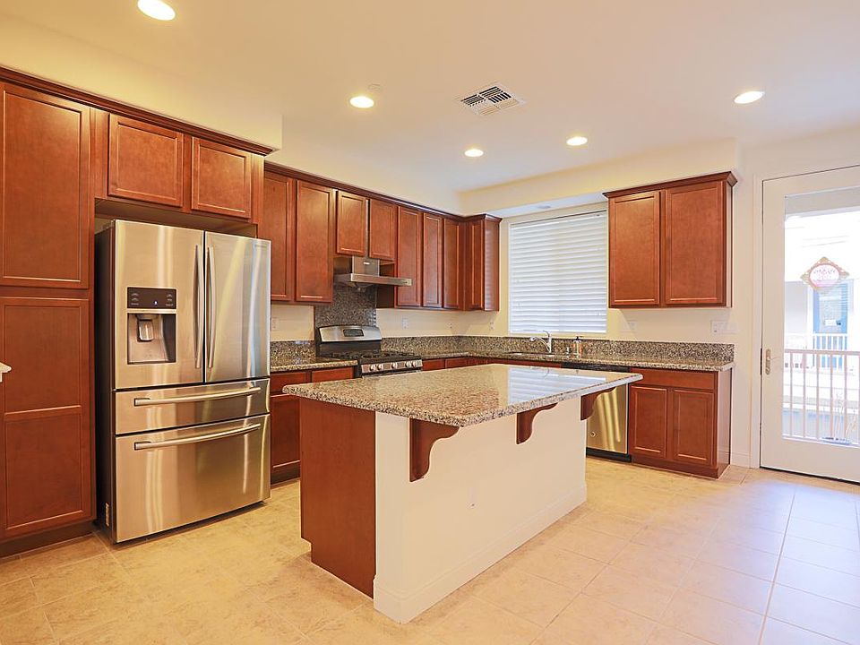 Large kitchen with island and appliances