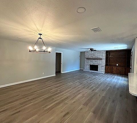 Dining and Living Room space