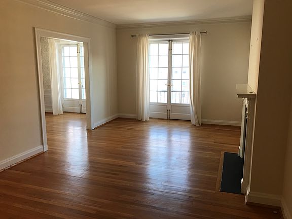 Living room looking out