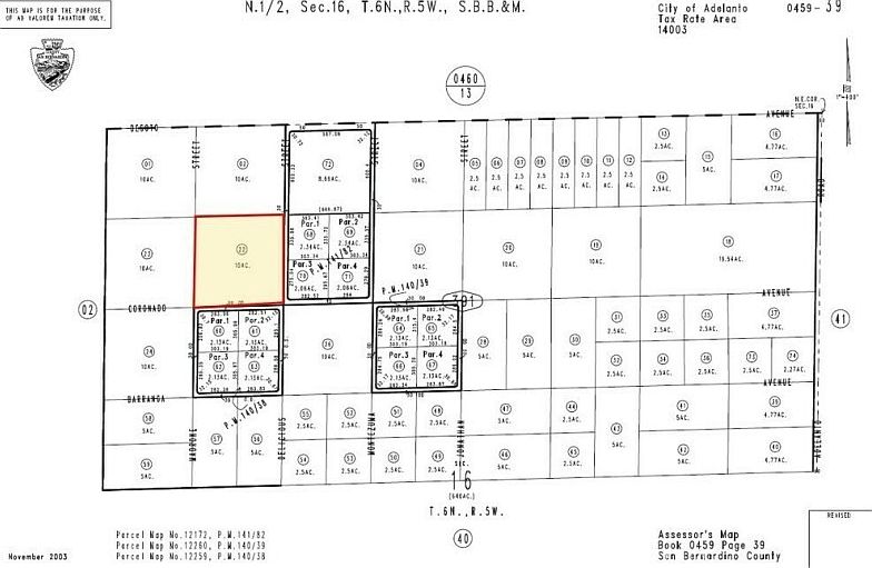 1st image of 0 Coronado Ave