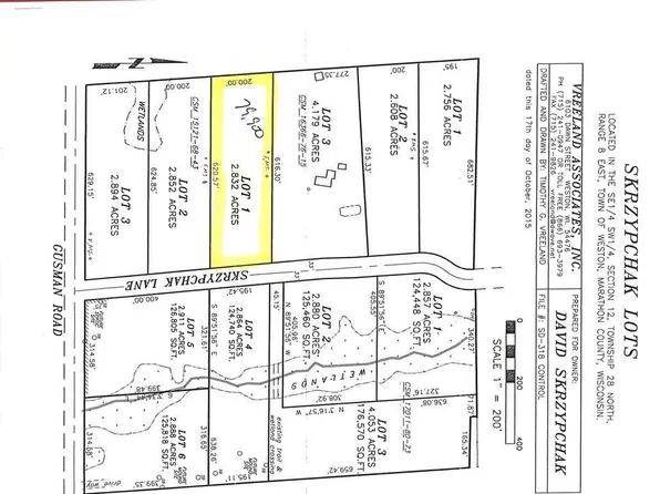 Lot 1 2.86 Acre CLEARVIEW DRIVE, Weston, WI 54476