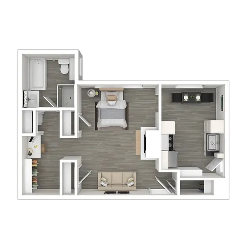 Floor plan Studio