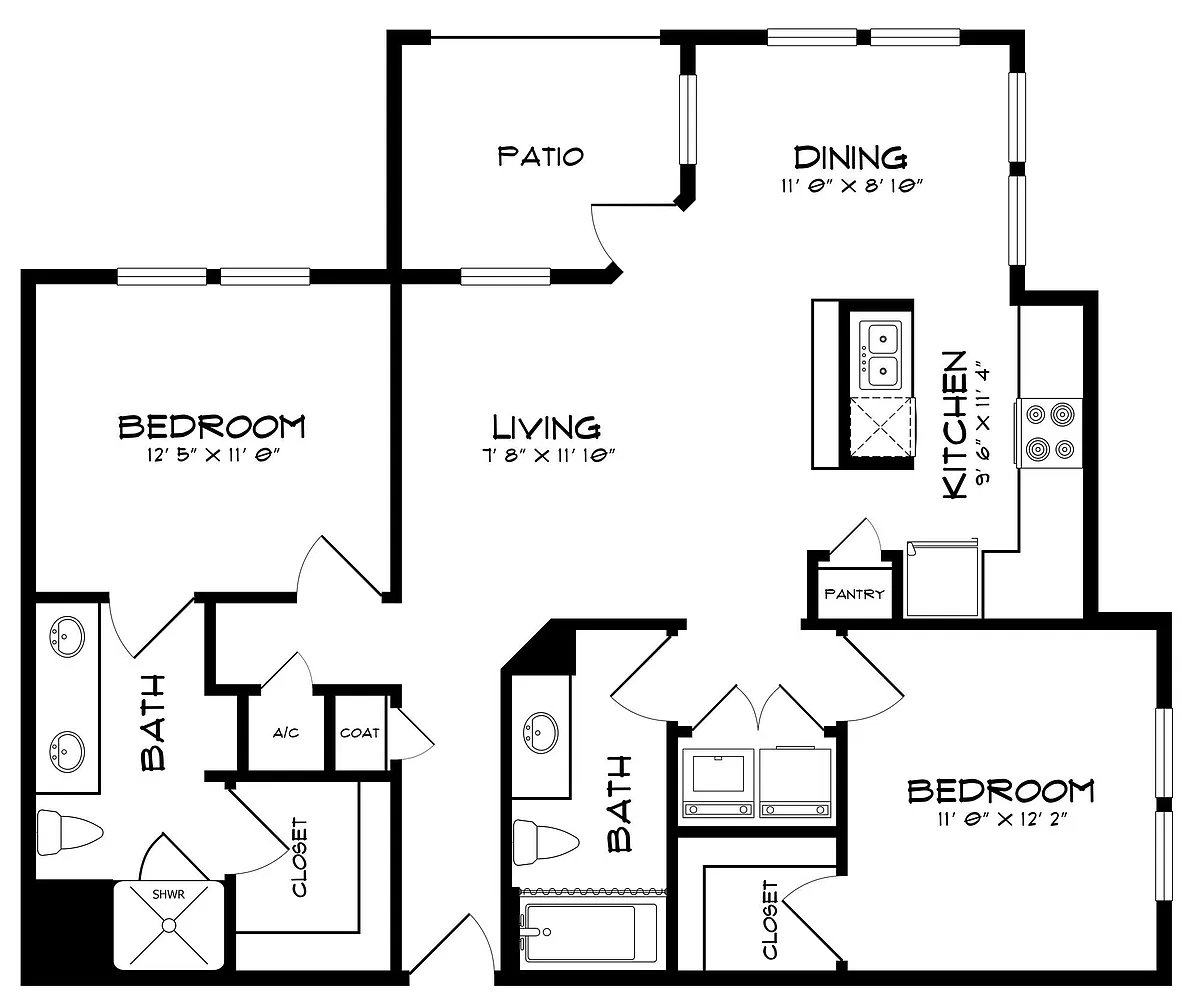 Floor plan B2