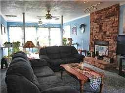 Family Room With Fireplace