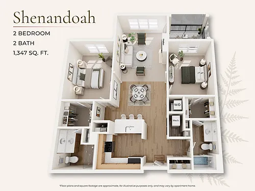 Floor plan Shenandoah