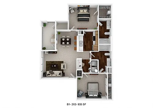 Floor plan B1