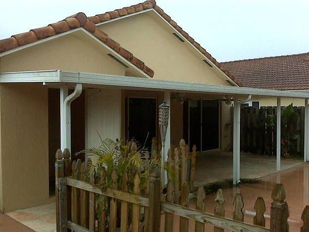 Rear Patio