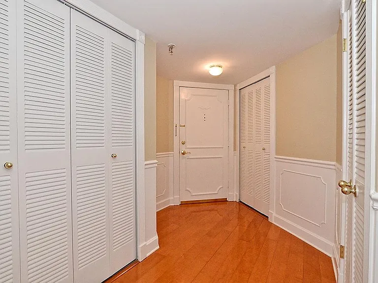 Front entrance in condo