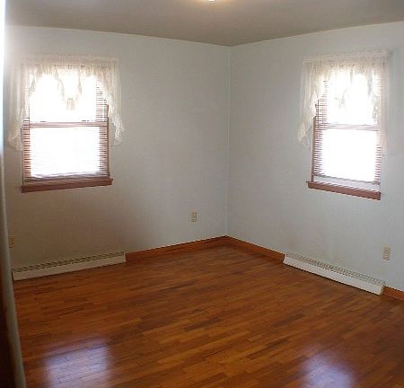 Hardwood floors in bedrooms