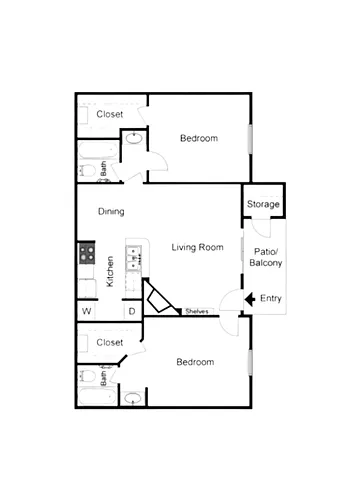 Floor plan The 865