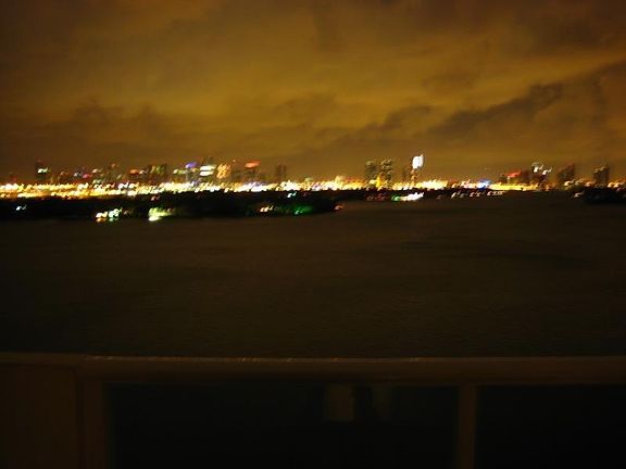 nighttime view