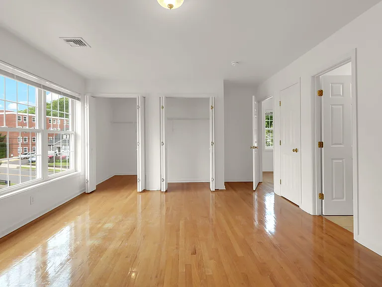 Plenty of closet space in bedroom 1