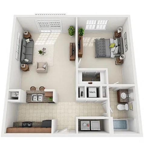 Floor plan 1-A1