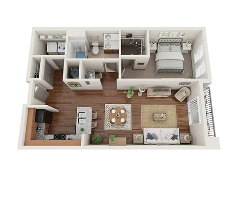 Floor plan The Miami