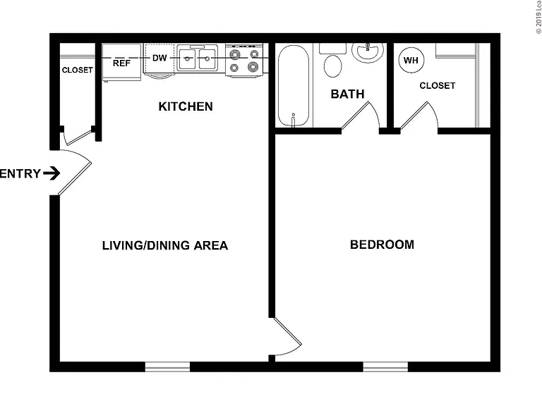 1 Bed 1 Bath