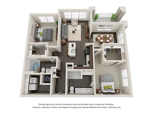 Floor plan B2E