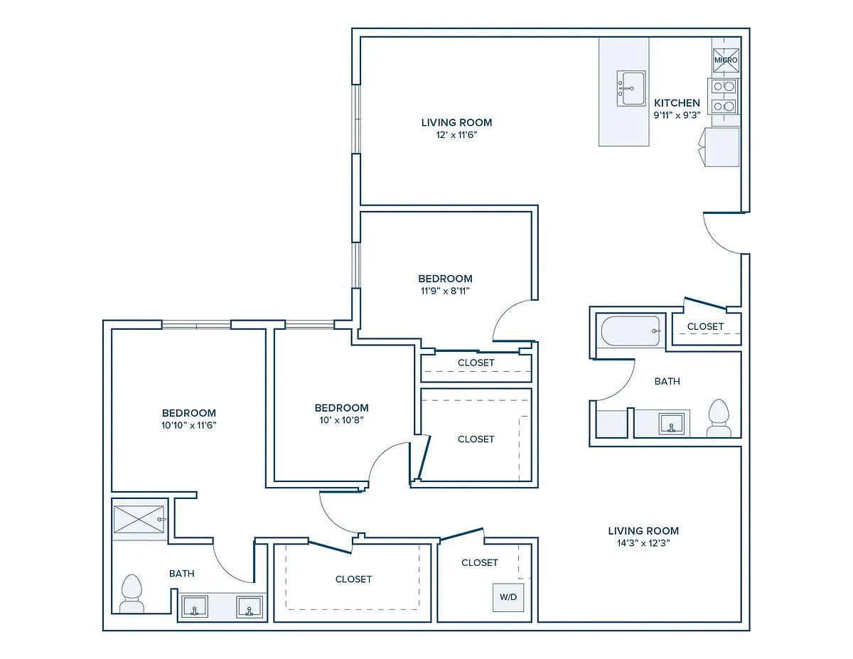 Floor plan C01