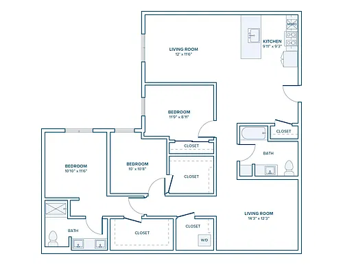 Floor plan C01