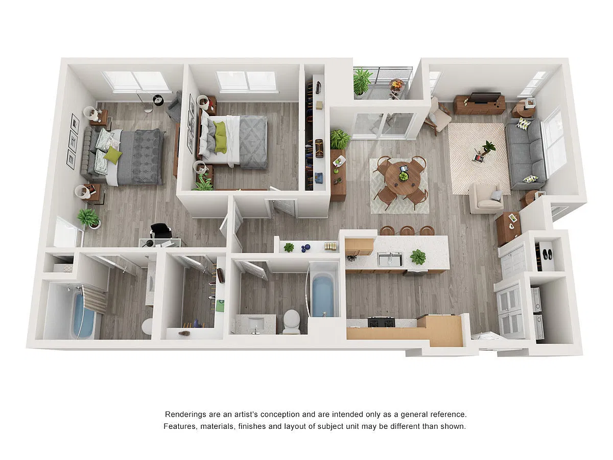 Floor plan B3