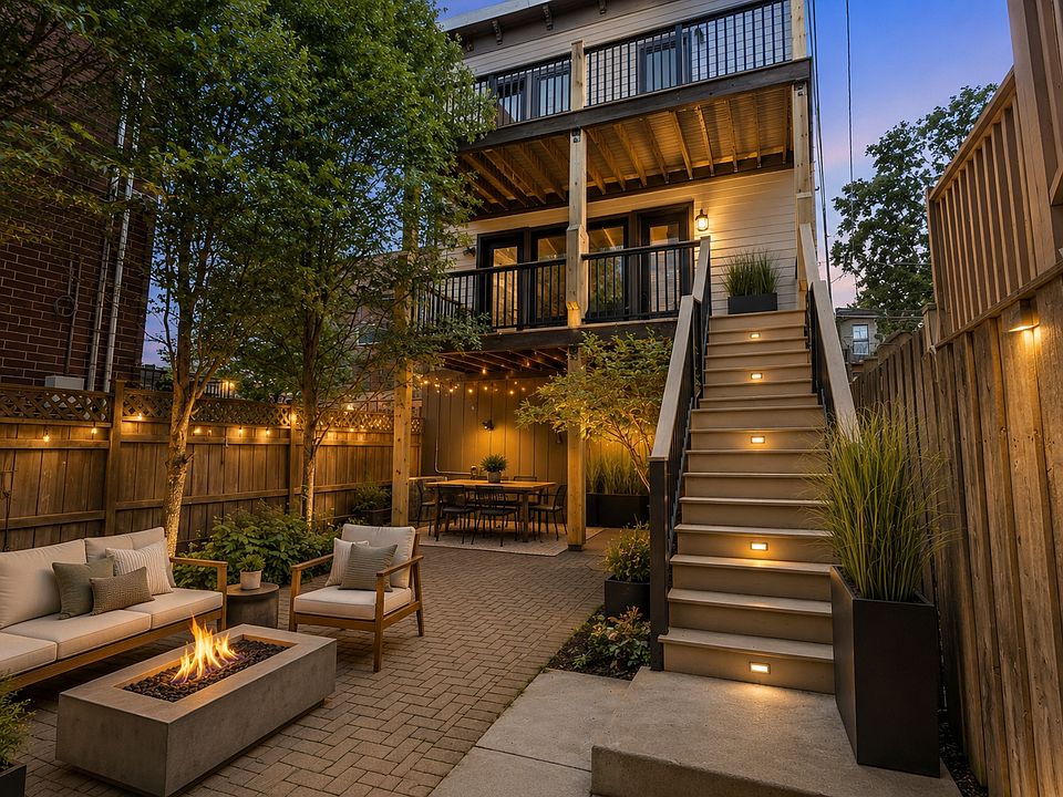 FENCED YARD, LANDSCAPE PATIO